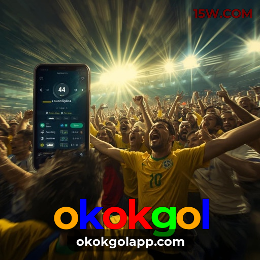 Aplicativo móvel okokgol para iOS e Android